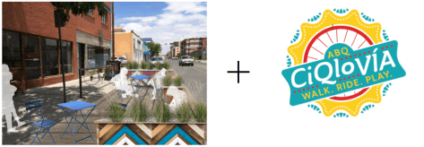 These two tactical urbanist projects will facilitate and catalyze and more Urban ABQ.