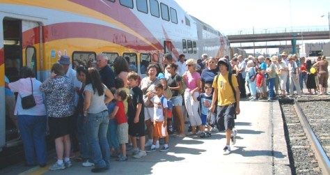The New Mexico Railrunner, an important regional transportation investment. Photo credit: LightRailNow.org.